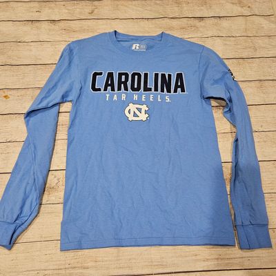 Russell NC Tar Heels Blue Long Sleeve Women's - S