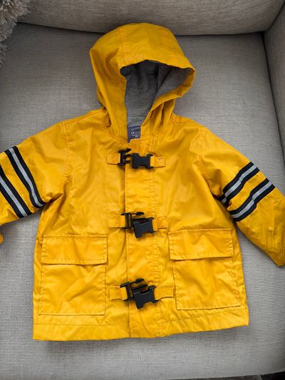 Vintage Old Navy Lined Raincoat  12-18 Months