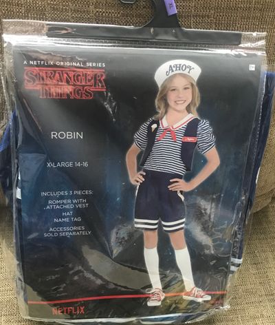 NEW Netflix Stranger Things Robin costume -xl 14/16