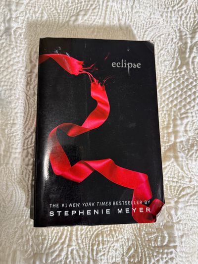 Little brown Twilight saga eclipse cover slightly worn