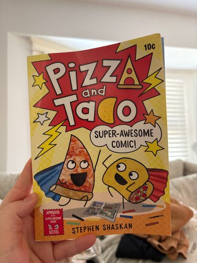 Na Pizza and taco comic book