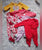 Carters and Burts bees lot footies 5 long sleeve footie pjs. Great condition. SFPF home 3 Months