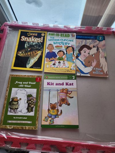 Level 2 readee Lot of 5 level 2 reader books