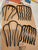Hair fork hair comb lot of 4 Hair fork hair comb lot of 4