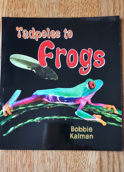 Crabtree publishing company BN informational book all about Frogs
