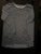 Childrens Place Navy and white striped long sleeve shirt 10-12