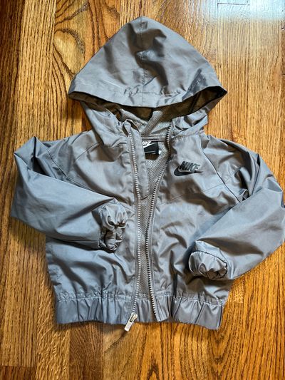 Nike dark grey windbreaker  2T