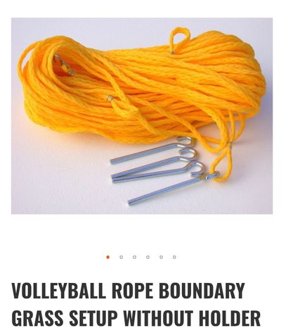 NEW VOLLEYBALL ROPE GRASS BOUNDARIES