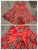 Janie and Jack Christmas dress with bow in the back, with petticoat under 12-18 Months