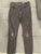H&M Black jeans with button and zipper 7-8