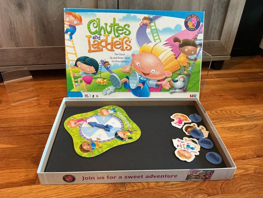 Milton Bradley Chutes and Ladders - ages 3+