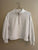White Fleece Quarter Zip Sweater Women's - S