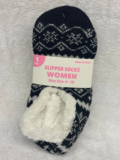 Brand New Womens Slipper Socks Shoe size 4-10 Brand New Womens Slipper Socks Shoe size 4-10 8 (Adult)