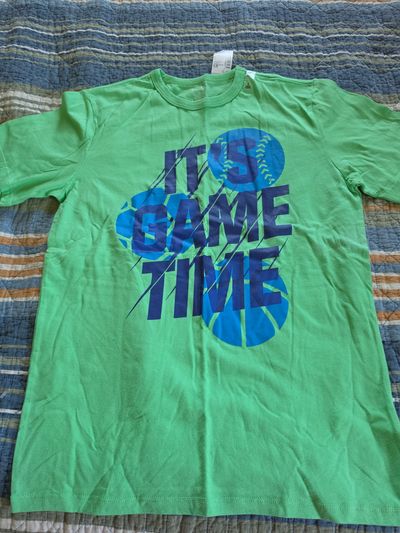 The Children's Place NEW WITH TAGS It's Game Time Tee 10-12