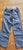Carter's Like new boys pull-on pants in gray straight legs style 7-8
