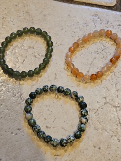 Beaded Stone Bracelets