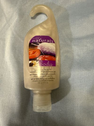 Avon Sugar, plum and vanilla shower gel 5 ounce