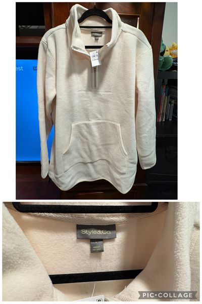 STYLE N CO NEW FLEECE  Women's - L