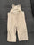 Target Khaki overalls with front pockets 18 Months