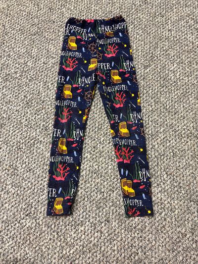 Ambre Disney Ariel dinglehopper leggings 4T