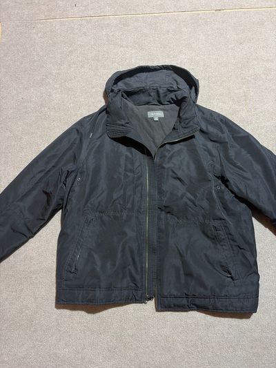 Merona Black fleece lined. Hood. Water repellent. Men's - XL