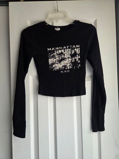 Garage Long sleeved crop top  Women's - XS