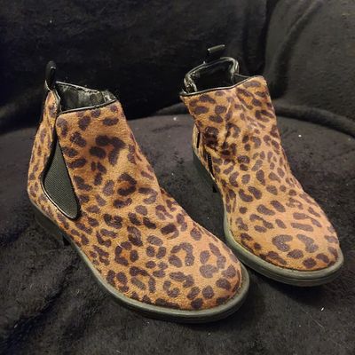 Rampage girls Animal print boots 11 (Lil' Kid)