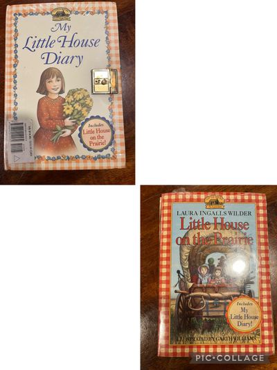 NEW Little House on the Prairie Set Diary and Chapter Book
