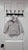 jumping beans grey hood zip up fleece sweater 24 Months