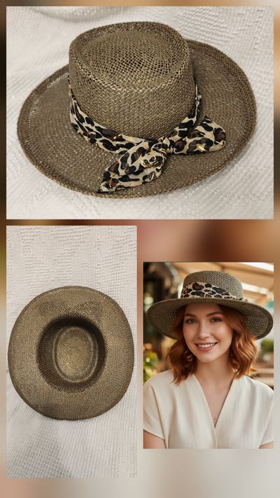 LIKE NEW BEACH HAT S/M Hat M 7 to 7-1/8in