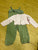 Carters and Hudson Baby Romper and Sweater Set 18 Months