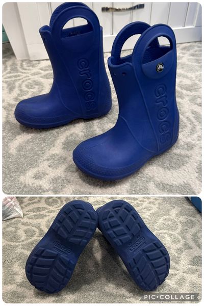 Crocs Blue rain boots 1 (Big Kid)