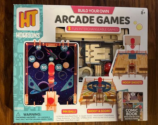 HT - NEW Build your own Arcade games