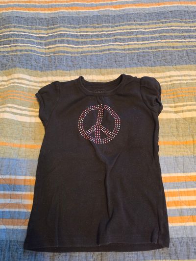 Arizona Black Peace Tee 5T