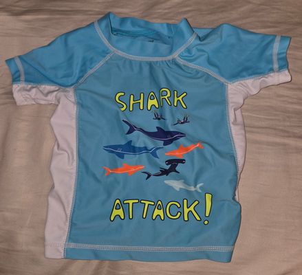 Wonder kids 18M Boys Rashguard/Swim shirt  18 Months