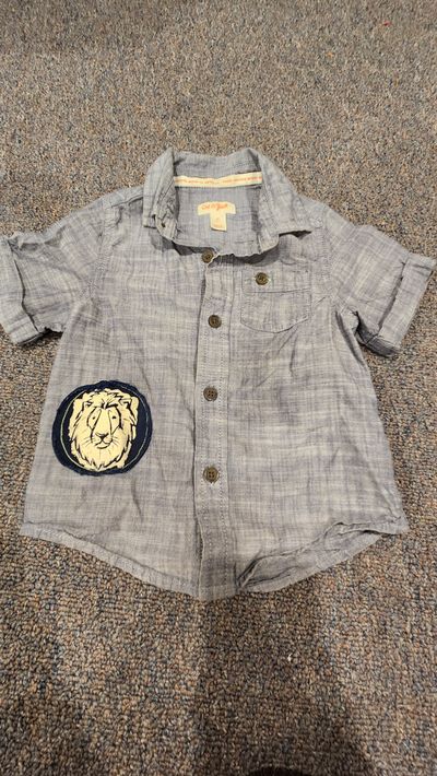 Cat and Jack Denim button down shirt 2T