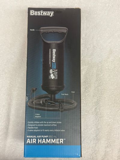 Brand New in Box Manual Air Pump. Perfect for floa Brand New in Box Manual Air Pump. Perfect for floats