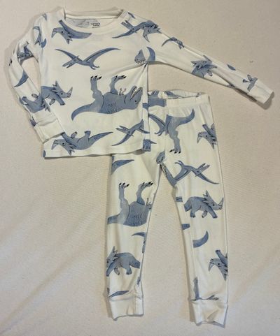 Carters Long sleeve shirt and pant set, dinosaurs 3T