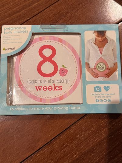 Brand new stickers maternity and can even be used For baby weekly milestone pics