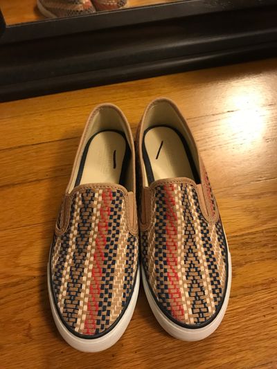Sperry New- sperry and Jcrew slip on sneakers 6 (Adult)