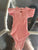 generic pink ribbed onesie 9 Months