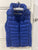 Uniqlo Blue vest , very soft 10-12