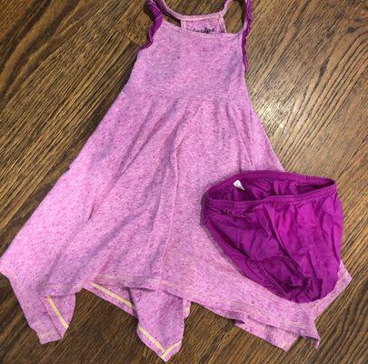 Cat & jack 18 months purple dress and diaper cover 18 Months