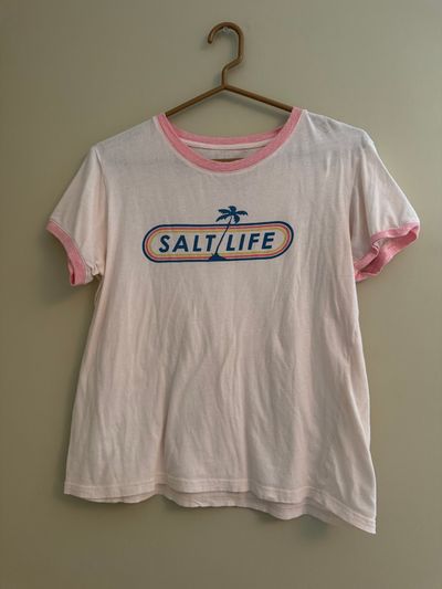 Salt Life Pink Tshirt Women's - M