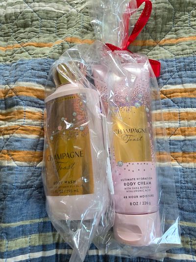 Bath and Body Works Champagne Toast Body Wash/Body Cream