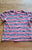 Little Me Like new boys 3T Tshirt red and heather gray stripes 3T