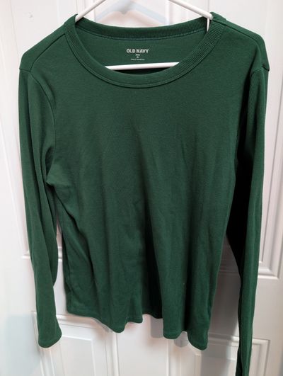 Old Navy Snug green long sleeve shirt Old Navy Snug green long sleeve shirt Women's - XL