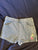 Miniwear Denim shorts with flower decoration 6-9 Months
