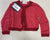 NEW - Lanvin Petite - coral cardigan 100 cotton 4T