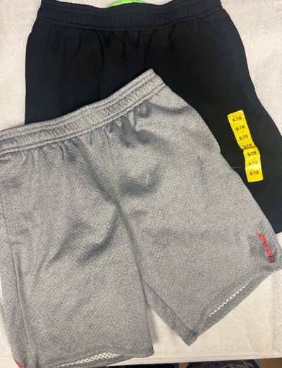 2 Pairs boys shorts. One brand new with tags. 7/8 2 Pairs boys shorts. One brand new with tags. 7/8 7-8